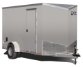 #3001 - 2023 ATC 6 X 10 + 2' WEDGE Cargo Trailer