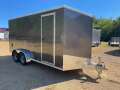 #3005 - 2023 ATC 7 X 16 + 2' WEDGE Cargo Trailer