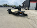 Sure-Trac 78in x 12ft Single Axle Tilt Bed Equipment Trailer 7.8K