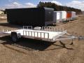14ft Aluminum Trailer With  ATV Side Ramps