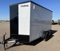 2023 Compass 6'x12' Enclosed Cargo Trailer - Indigo DLX