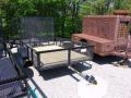 8FT SA UTILITY TRAILER W/EXPANDED METAL SIDES