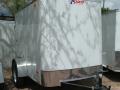 8FT ENCLOSED CARGO TRAILER WITH FLAT FRONT