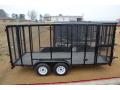  16ft Bumper Pull Trash Trailer w/Mesh Sides and Top
