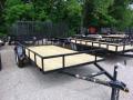 12FT UTILITY TRAILER SA WOOD DECK WITH RAMP GATE
