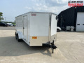 Darkhorse DHW 7X16 Wedge Nose Cargo Trailer 7K (Rear Ramp Door)