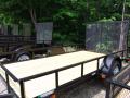 12ft Single 3500 lb Axle  Wood Deck, Utility Trailer
