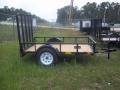 8ft Utility Trailer with Rampgate