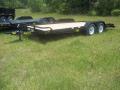 16FT Open Car Hauler with Ramps