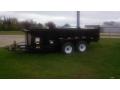 14ft Dump- Tandem Axle Low Profile Extra Wide