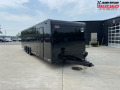 United USH 34' Race Trailer Cabinets, 110V, Stereo, and More...
