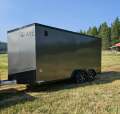 #1461 - 2024 ATC 7 X 16 + 2' WEDGE Cargo Trailer