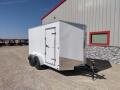 2023 Carry-On 7'x12' V-Nose Enclosed Cargo Trailer - CGRCM