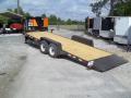 22ft 10K gooseneck equipment bobcat trailer tilt
