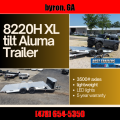 2024 Aluma 8220 H 7X20 executive series Car Trailer