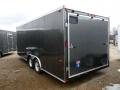 Charcoal 20ft Motorcycle Trailer w/2-3500lb Axles