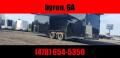  Covered Wagon Trailer 8.5x24 10k Carhauler w/ ramp door Enclosed Cargo