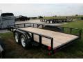 16ft Utility Trailer Wood Deck, Electric Brakes