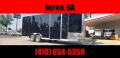 8.5X20 Black Ramp Door Car Hauler trailer