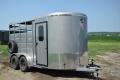 2024 S&S Manufacturing 2 Horse Slant Load Horse Trailer