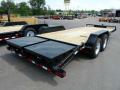 20ft Open Equipment Trailer  with Spare Tire Mount, Tool Box, D-Rings and More
