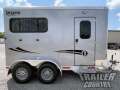 Shadow Trailers Aluminum 2 Horse Bumper Pull Trailer