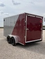 2023 Carry-On 7'x14' V-Nose Enclosed Cargo Trailer - CGRCM