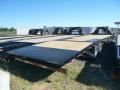 Gooseneck Equipment Trailer 24ft - Black Steel Frame and PT Deck