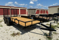 2024 OZARK Utility Trailer 76x16 TA 7K Straight Deck 48