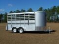 2024 Bee Trailers 6x16 Bumper Stock Trailer