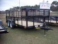 LANDSCAPE TRAILER 16FT TA W/TOOL CAGE