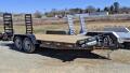 NEW 2023 Quality Trailers 18' General Duty Equipment Trailer w/ Stand Up Ramps (14K)