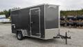 NEW 2024 Homesteader 6x12 Intrepid V-Nose Cargo Trailer w/ Barn Doors