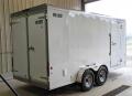 NEW 2023 Car Mate 7x16 HD Custom Cargo Trailer w/ Barn Doors 