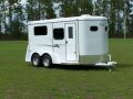 2024 Bee Trailers 2-Horse Trail Boss Walk Thru