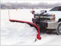 NEW Hiniker 8' HDPE Poly Trip Edge Scoop Plow w/ LED Lights & Wear Plates
