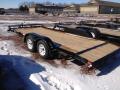 18ft flatbed trailer-beavertail