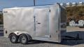 NEW 2024 Car Mate 7x14 HD Custom Cargo Trailer w/ Ramp Door (6
