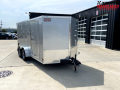 Dark Horse DHW 7x14 Wedge Nose Cargo Trailer 7K W/Rear Ramp Door