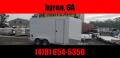 ATC Trailers 7.5 X 14 ALL aluminum dove grey black cargo motorcycle trailer Cargo / Enclosed Trailer