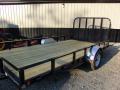 14ft SA  Wood Deck, Bumper Pull Utility Trailer