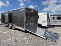 8.5 x 24 ALUMINUM ENCLOSED CARHAULER / CARGO TRAILER