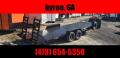 Trailers 82x24 14k equipment bobcat trailer