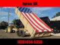 $10495- Down 2 Earth Trailers red 7x14 24 high side 14k Dump Trailer