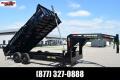 GRIFFIN 7x16 GOOSENECK DUMP TRAILER w/ TELESCOPING CYLINDER