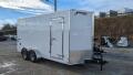 NEW 2024 Homesteader 7x16 HD Intrepid V-Nose Cargo Trailer w/ Barn Doors