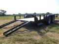 16ft Utility Trailer With Slide In Ramps