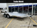 2024 Aluma 8216 Tilt Bed Aluminum Open Car Hauler Trailer 