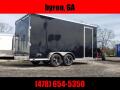 2023 ATC Trailers 7.5 X 14 ALL aluminum dove grey black cargo motorcycle trailer Cargo / Enclosed Tr