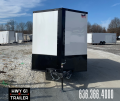 2024 Quality Trailers Enclosed Trailer 7 x 14 TA 7' 35K White Blackout